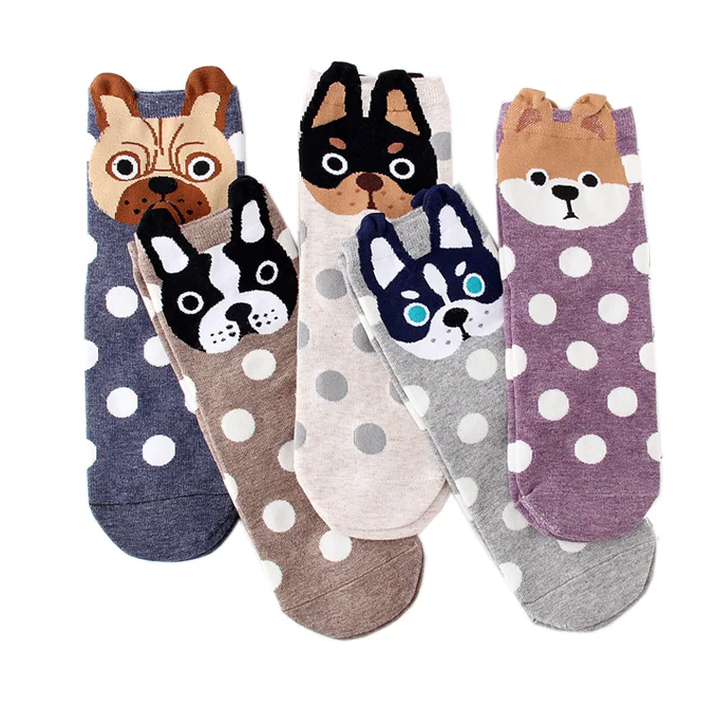 2019 детские носки модные для девочек и мальчиков короткие с мультяшным рисунком