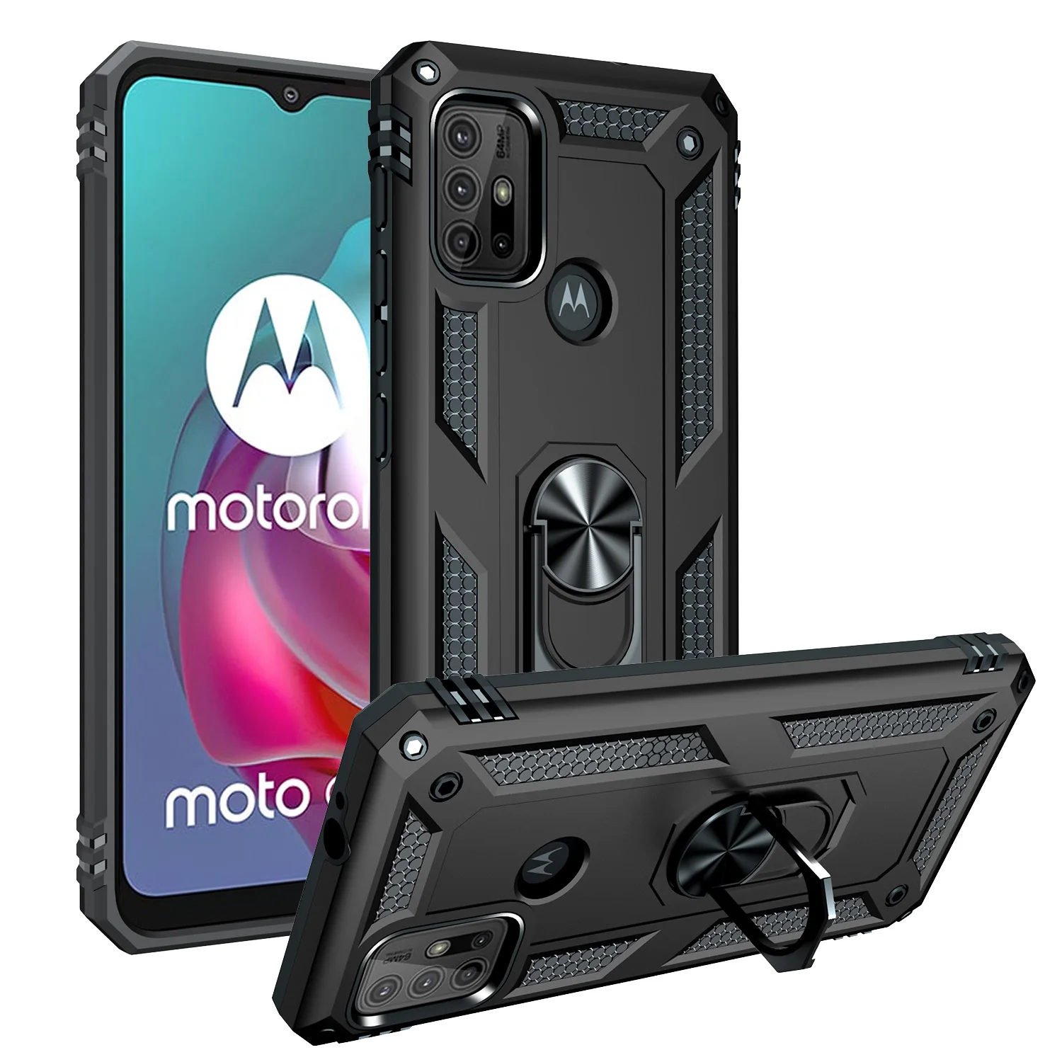 Чехол для Motorola Moto G20 роскошный армированный Прочный противоударный