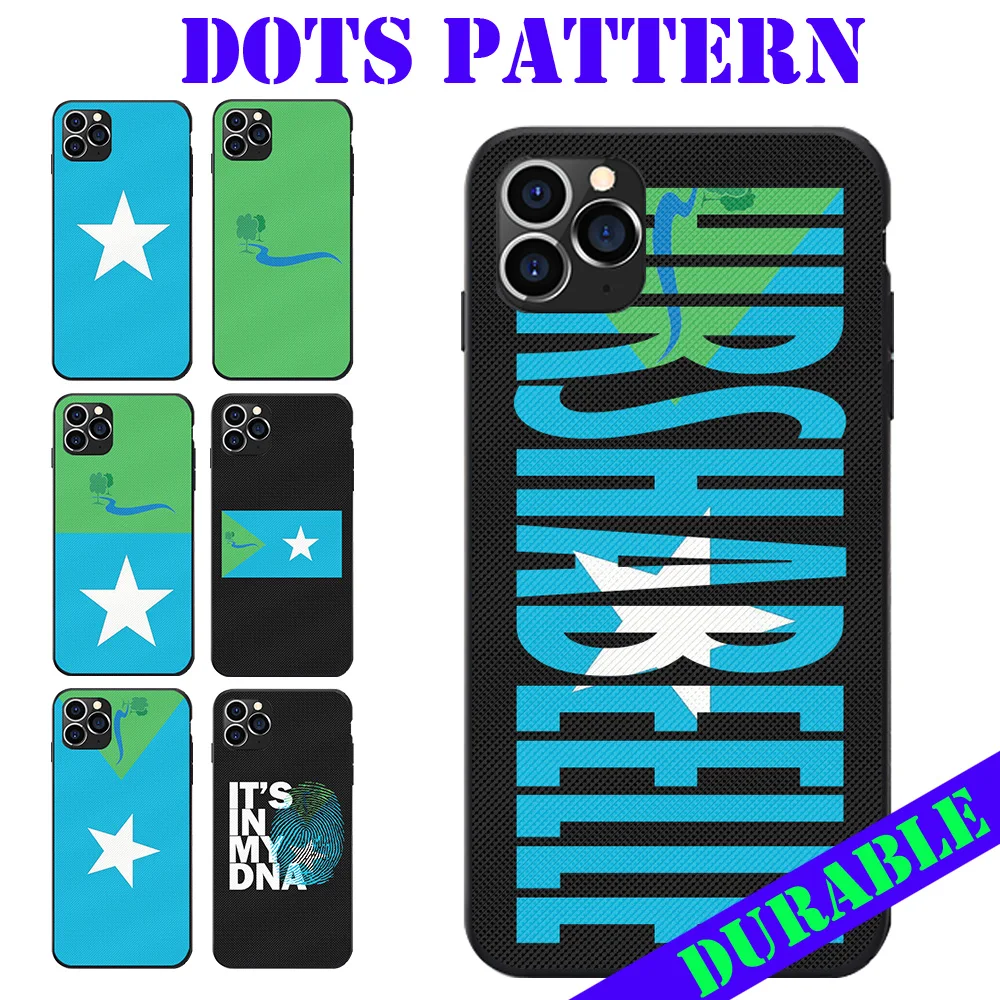 Чехлы для телефонов из ТПУ с узором в горошек iPhone 6 7 8 S XR X Plus 11 Pro Max тема флага стиле