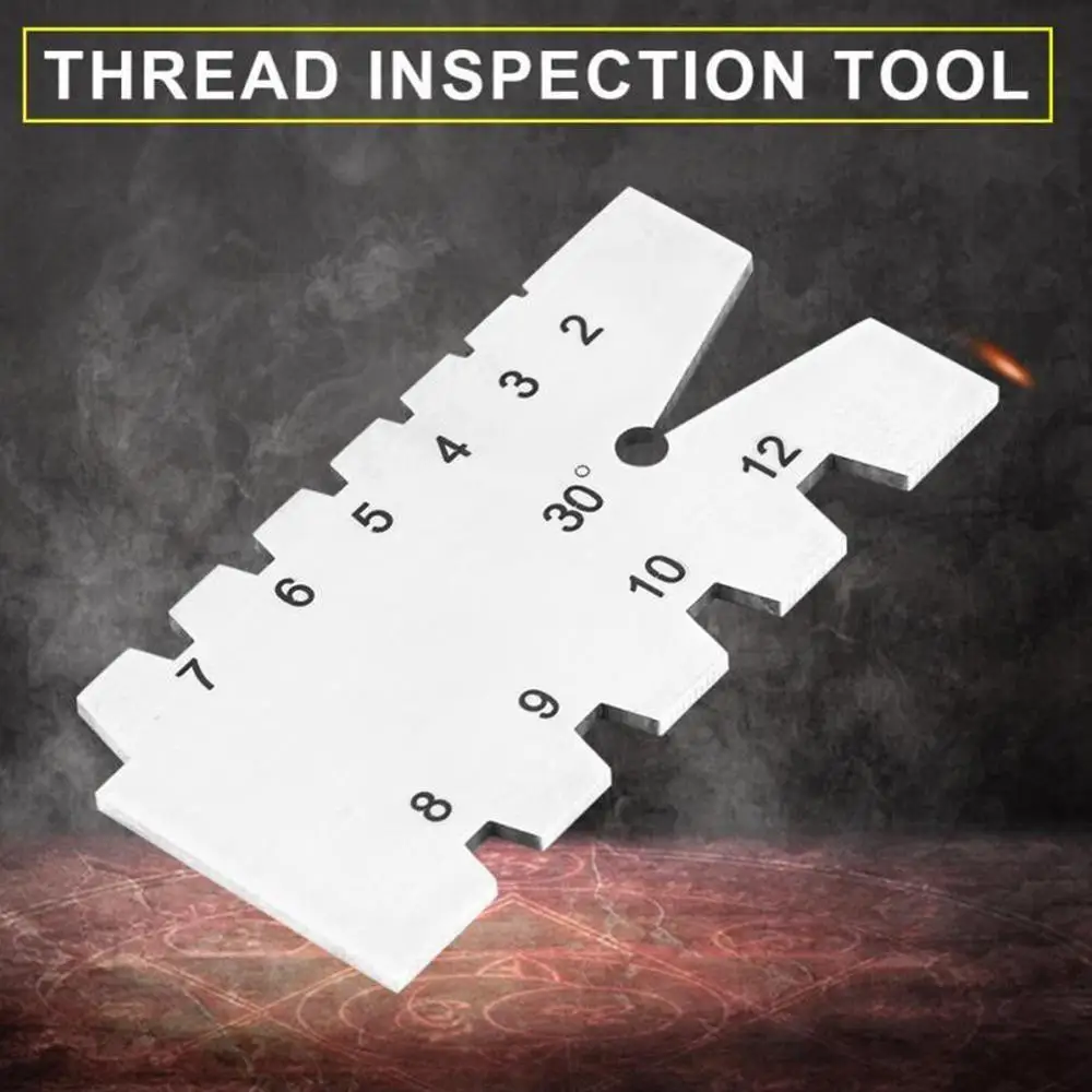 Трапециевидный винтовой датчик 29/30 ° прибор для шлифовки сварки стали линейка Т