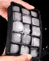 ice mold silicone ice cube tray mould shape ball 15 square soft silicone ice cube tray ice maker kitchen bars accessory