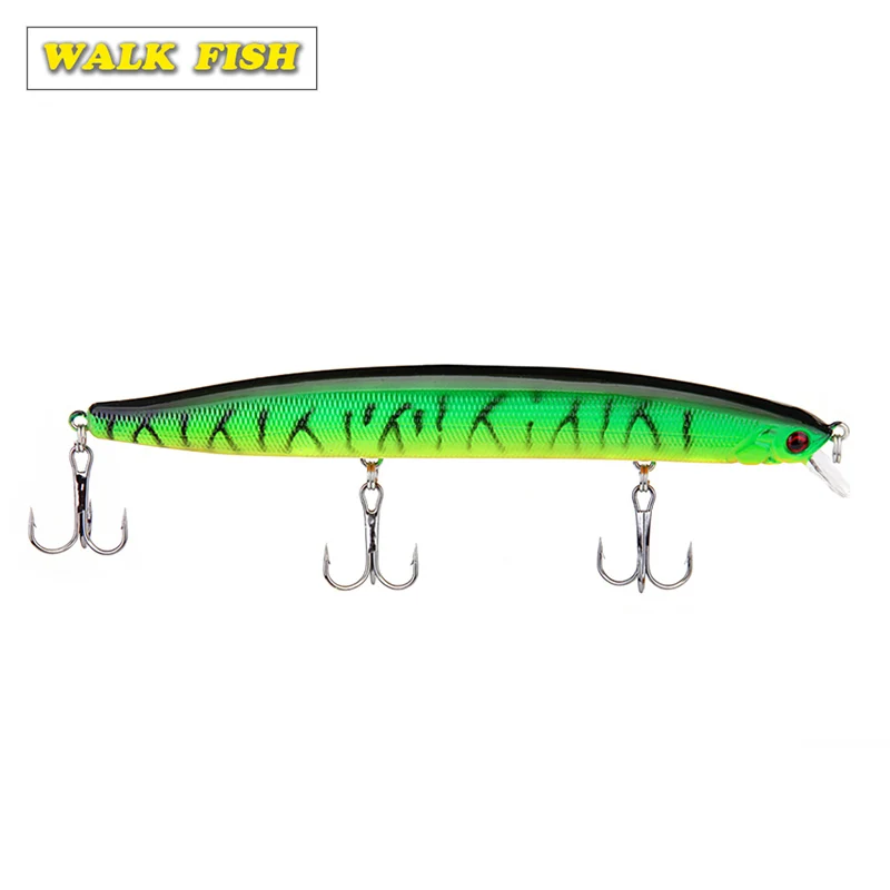 Walk Fish 1 шт. 13 8 см 19 г плавающая рыболовная приманка в виде гольяна рыболовный