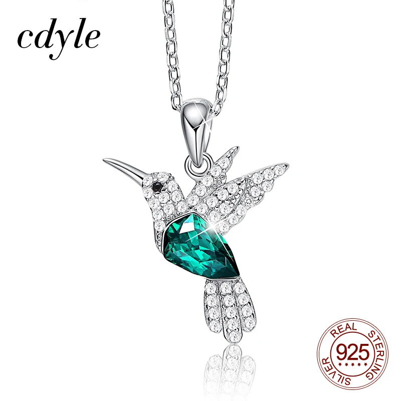 Cdyle Hummingbird ювелирное изделие из стерлингового серебра 925 пробы цепочка ожерелье