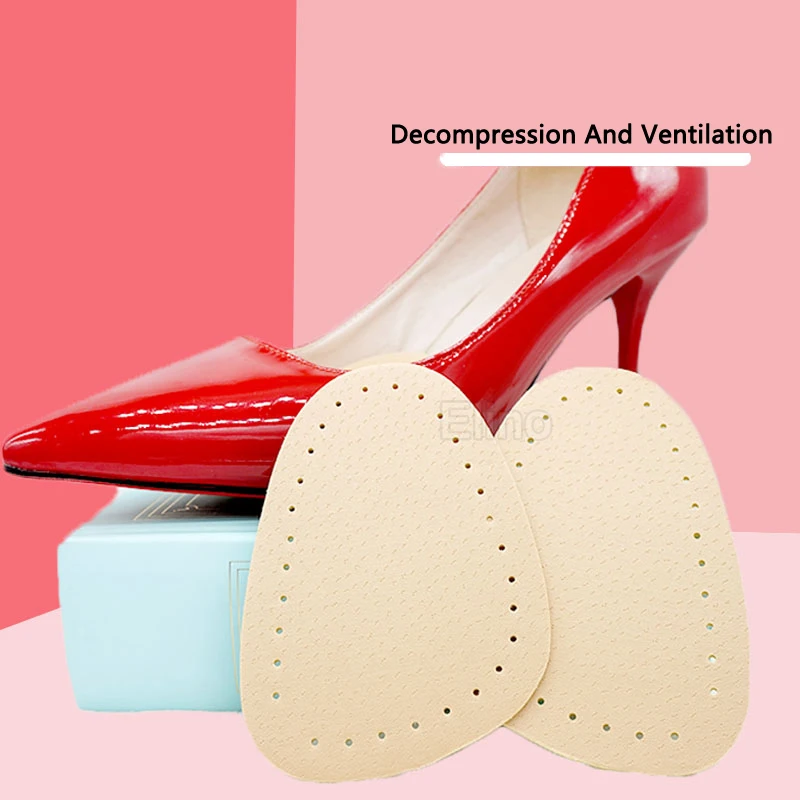 Женские стельки на высоком каблуке Нескользящие накладки переднюю часть стопы