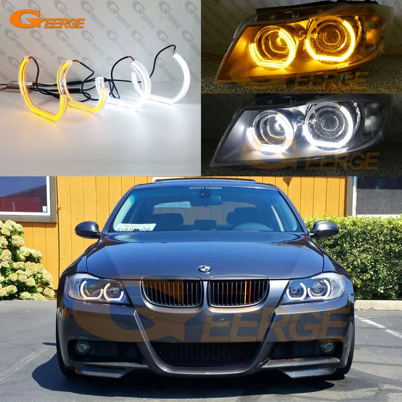 Для BMW 3 серии E90 E91 E92 E93 ксеноновый головной светильник ультра яркий DTM M4 Стиль