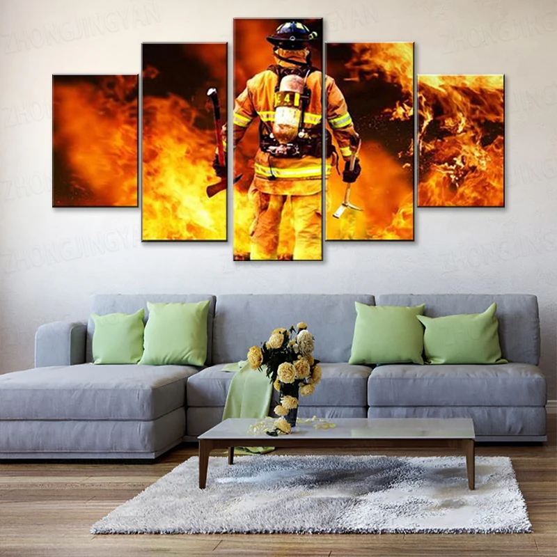 Украшение Плакаты модульная Картина на холсте искусство стены дома 5 Панель