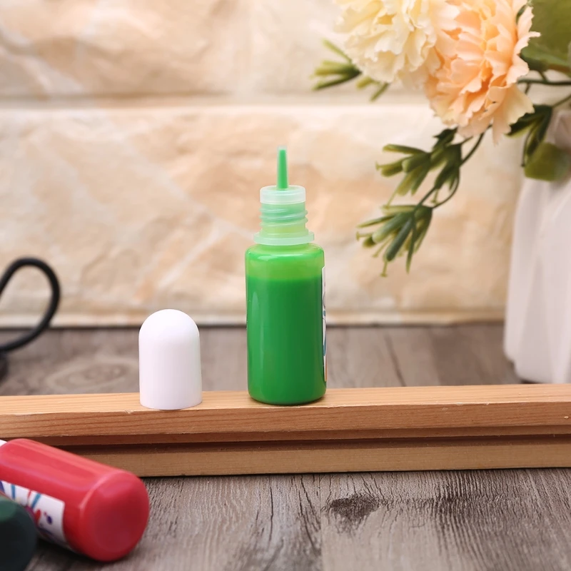 

6pcs 10ml Epoxy Resin Diffusion Pigment DIY Handmade Scented Candle Coloring Colorants Dye Ink