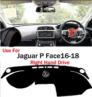 taijs factory anti cracking protective casual leather car dashboard cover for jaguar p face 2016 2017 2018 right hand drive