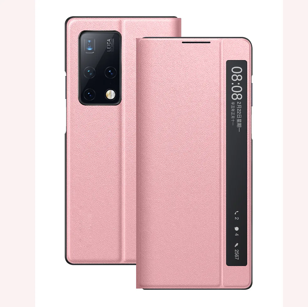 

Genuine Leather Flip Folding Case For Huawei Mate X2 5G Case For Huawei MateX2 Phone Case