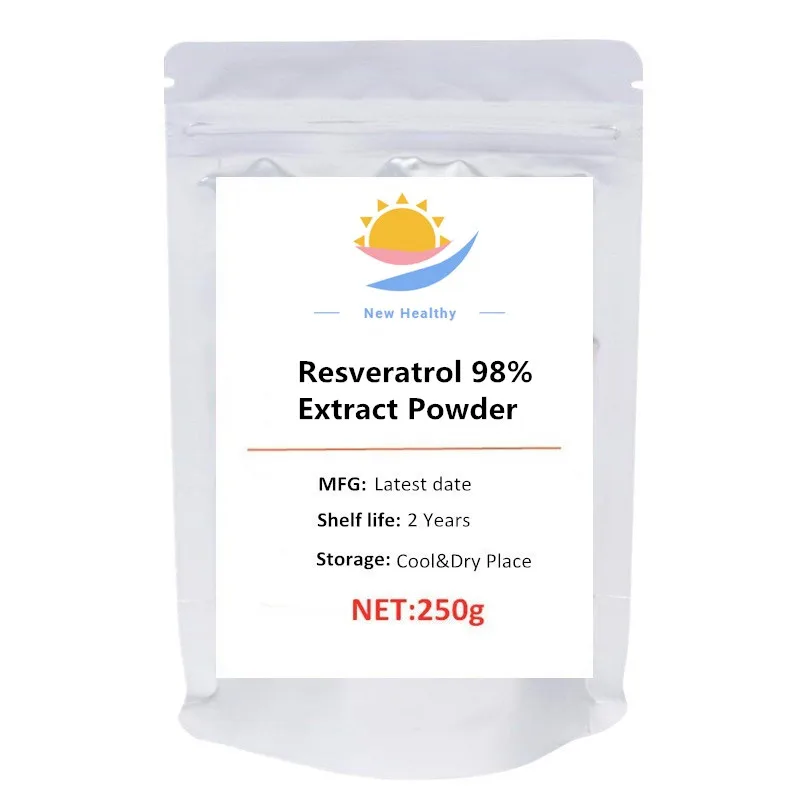 

Resveratrol 98% Extract Powder Anti-aging Anti cholesterol & Anti-oxidant