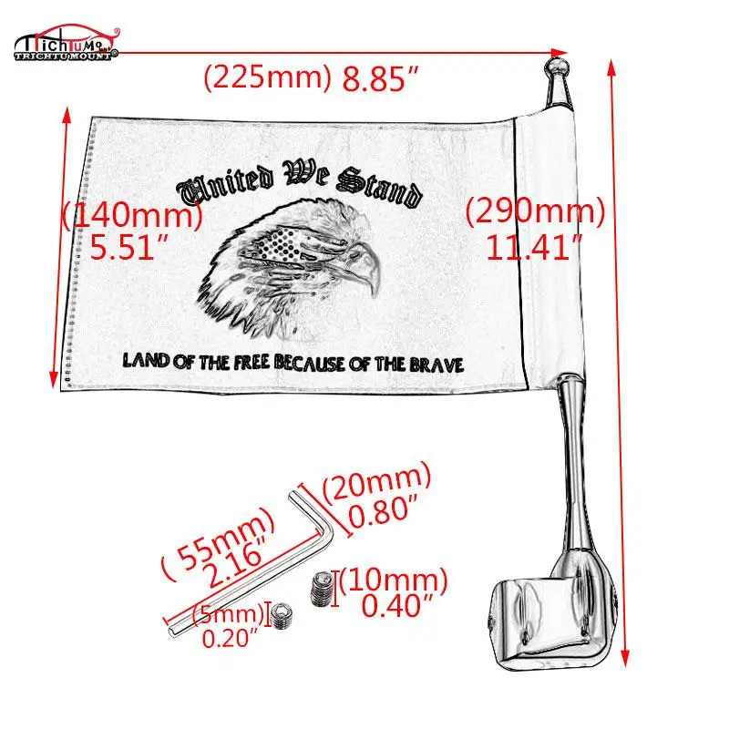 Комплект для крепления на багажник мотоцикла Honda Goldwing GL1800 GL1500 GL1200 2001-2011 |