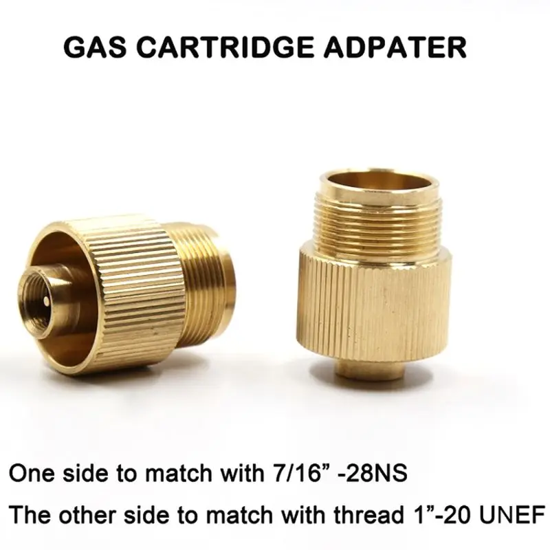 

Outdoor Gas Tank Propane Refill Adapter Solid Brass Stove Connector Copper Converter