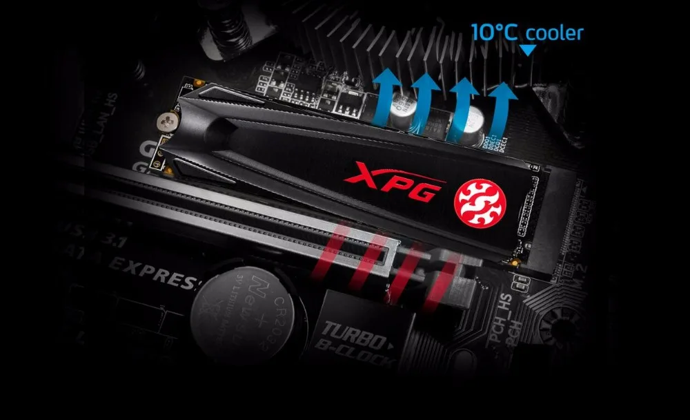 Твердотельный Накопитель ADATA XPG GAMMIX S11 Lite NVME 1,3 PCIe Gen3x4 M.2 2280 для ноутбука Настольный внутренний жесткий диск 256G 512G