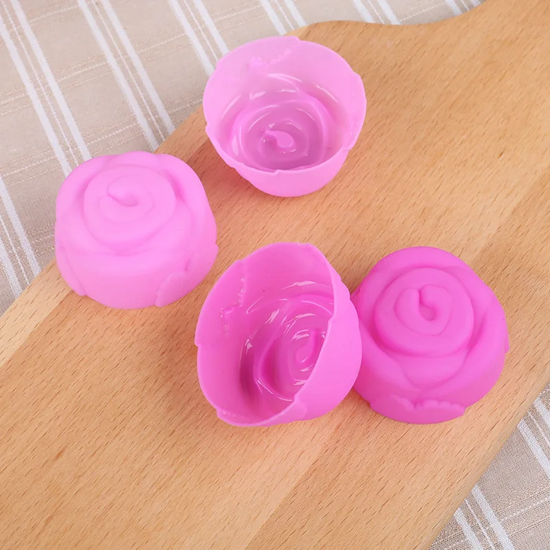 Пищевая силиконовая печь для прессформы чашки маффина с круглой чашкой