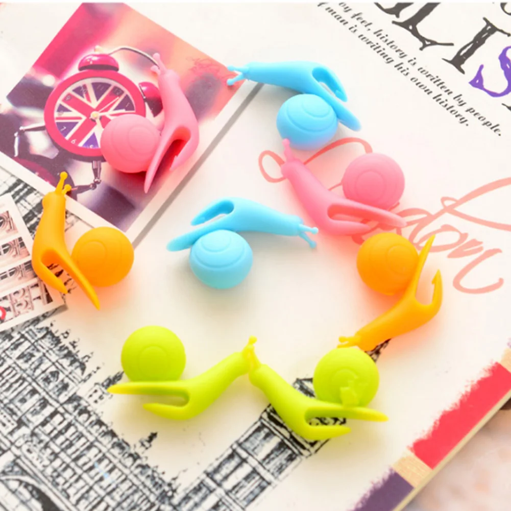

1 pcs Creative Cute Snail Silicone Tea Bags Hanging Cup Clip Tea Tools Cute Snail Multifunctional Silicone Tea Bag Hanging