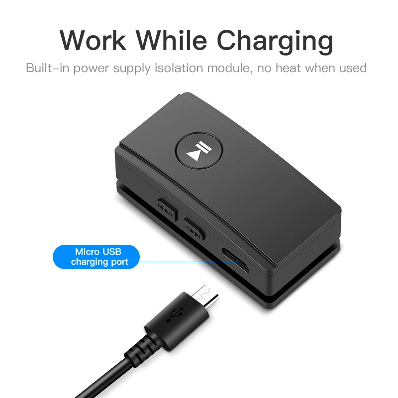 Портативный приемник Bluetooth 4 2 беспроводной стерео Aux аудиоприемник 3 5 мм