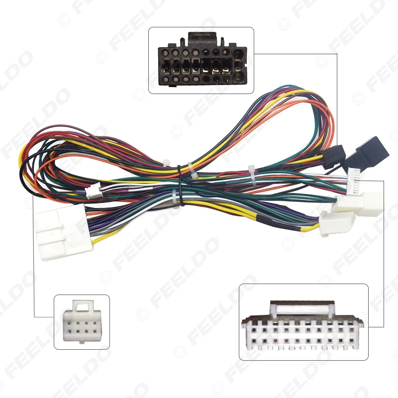 Автомобильная аудиосистема FEELDO 16pin Android Power Calbe с can-шиной для Nissan Teana DVD плеер