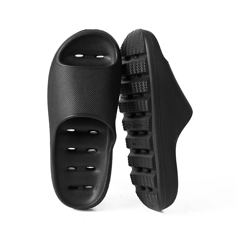 JIANBUDAN EVA Soft Bottom Slides Slippers Women's Indoor Comfortable slippers Bathroom Non-slip slippers shoes Unisex Home shoes