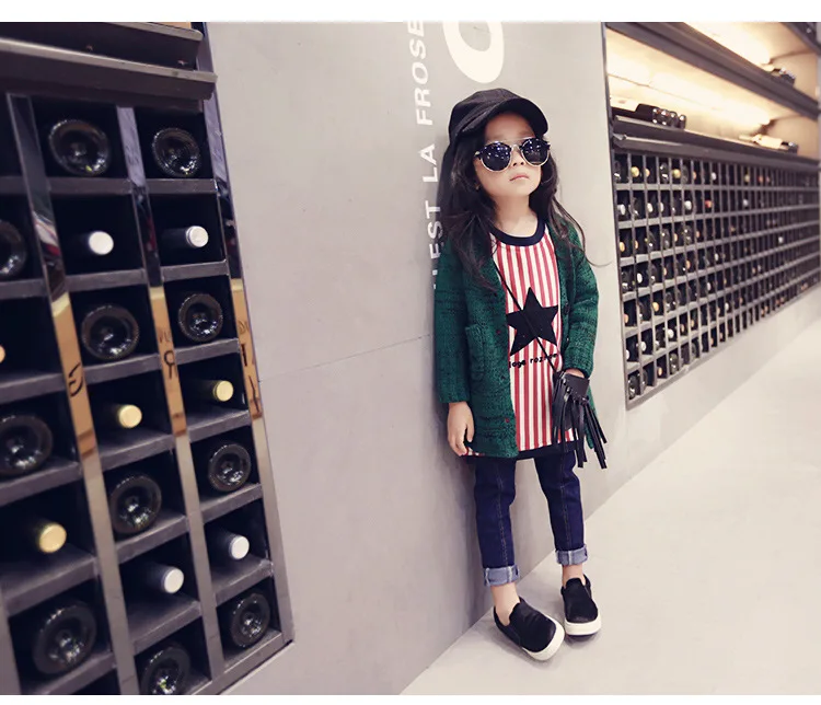 Леггинсы для девочек Новинка 2019 года осенние детские джинсы синие и Черные