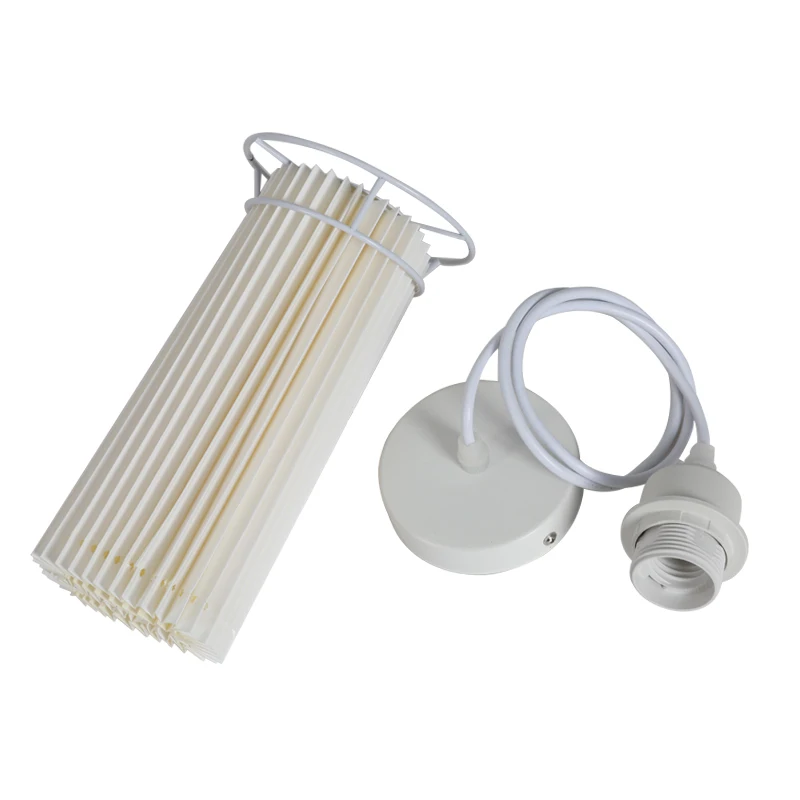 

Modern minimalist style white Restaurant kitchen home lamp Pendant light Vintage Hanging Light lampshade Decorative lamps