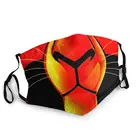 Маска для лица с изображением героев песни и танцев, маскариллы