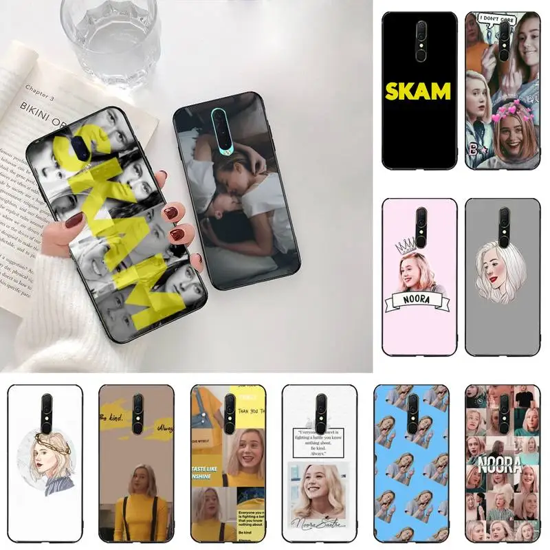 Norwegian gay TV SKAM Noora Bling Cute Phone Case For Oppo A5 A9 2020 Reno2 z Renoace 3pro Realme5Pro | Мобильные телефоны и
