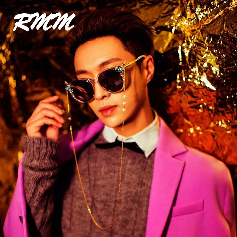 Цепочка для очков мужчин и женщин роскошная цепь солнцезащитных с жемчугом