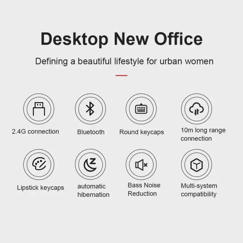 

2.4G Wireless Bluetooth Keyboard Mini Ergonomic Gaming Keyboard For Android IOS Windows PUBG PC iphone 12 pro max huawei xiaomi