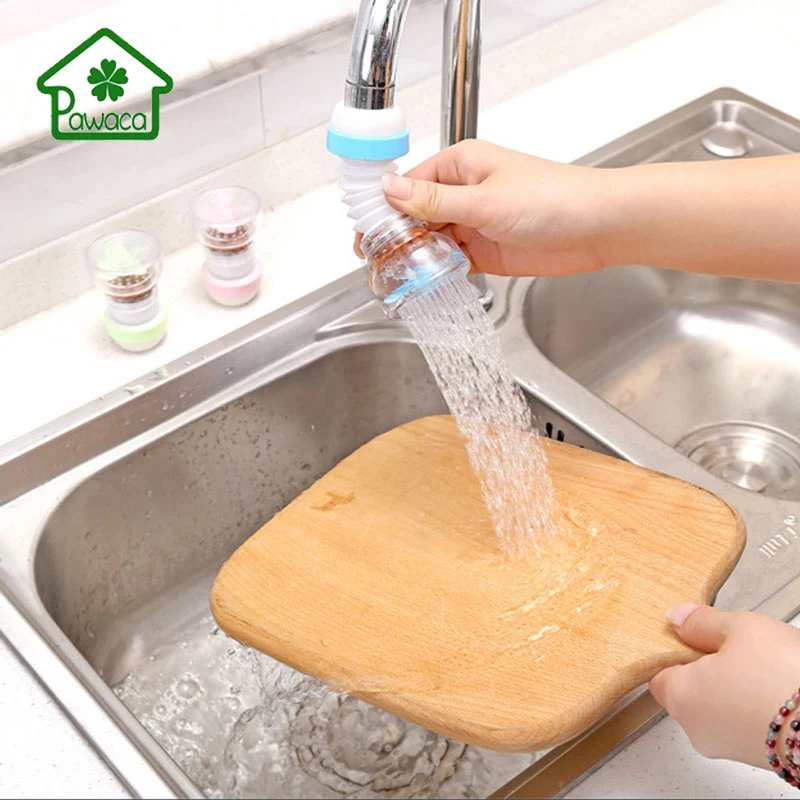 Поворотный кухонный кран сопло брызги воды пузырьковый душ фильтр для