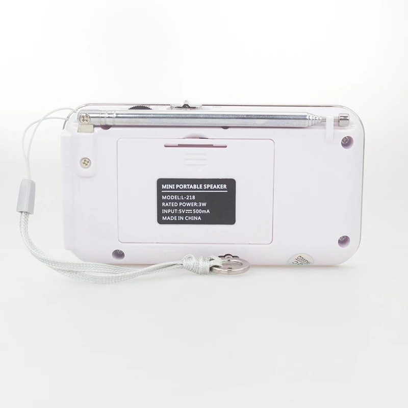 L-218 мини USB динамик Портативный Ретро стиль FM радио Sd устройства для чтения карт