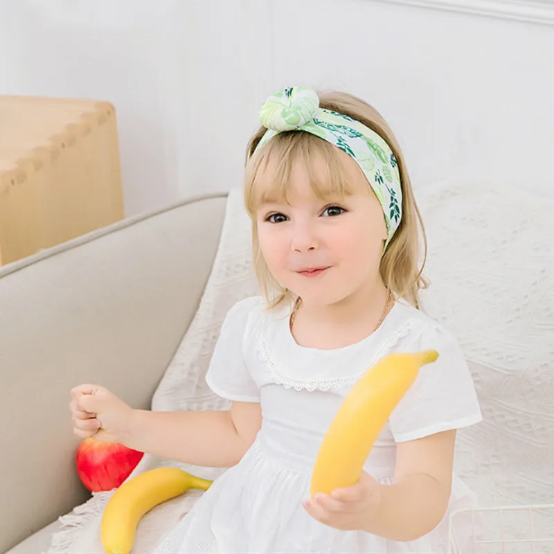 

Повязка на голову детская, нейлоновая, круглая, с бантом, 1 шт., бант для новорожденных