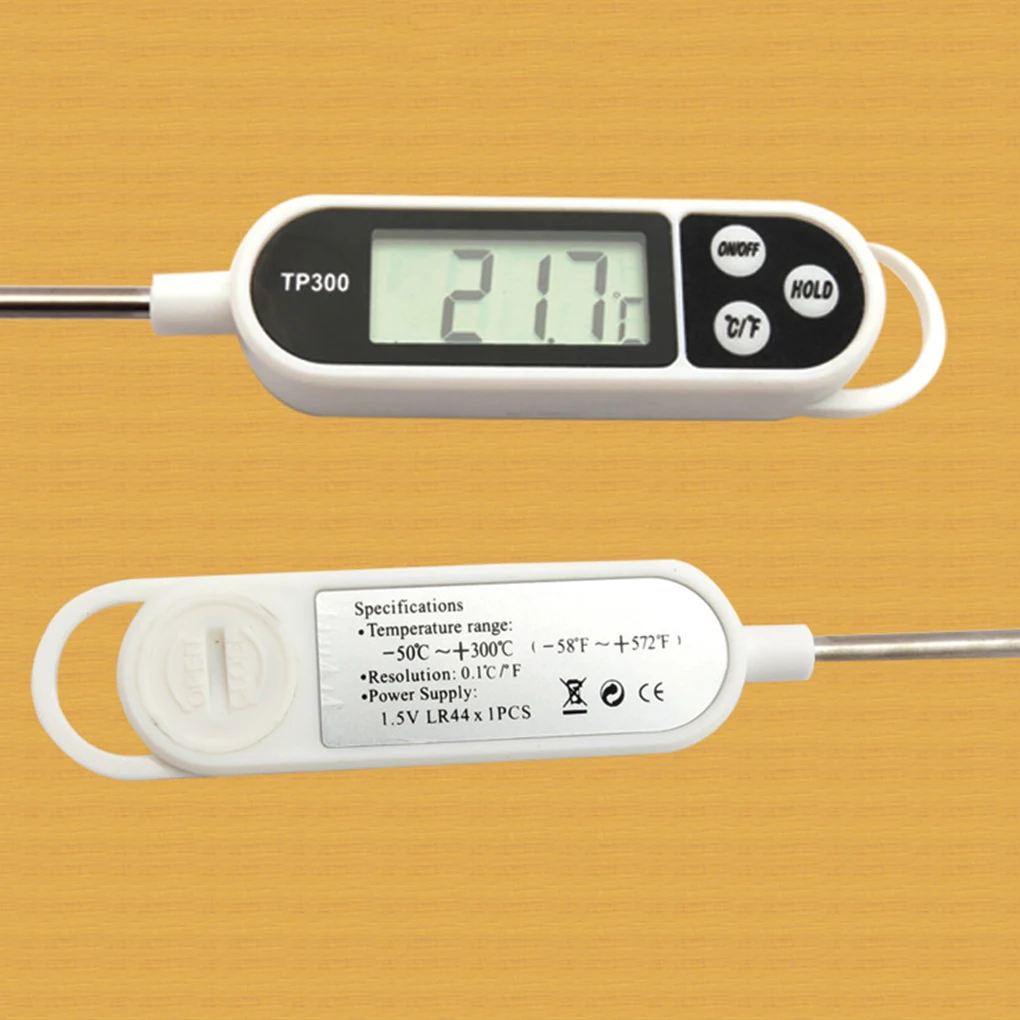 

Digital Meat Thermometer Cooking Food Kitchen BBQ Probe Water Milk Oil Liquid Oven Digital Temperaure ThermocoupleSensor Meter