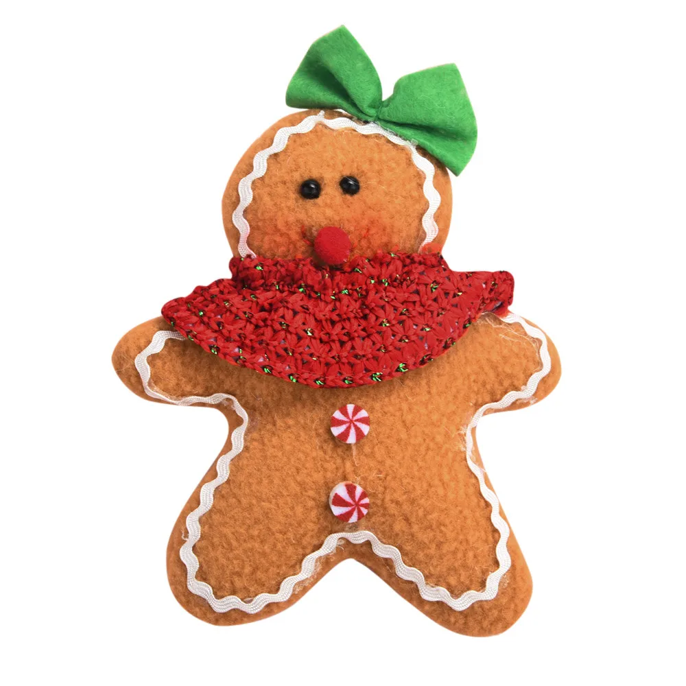 Рождественские украшения кукла для дома дерево Висячие пряники мужские