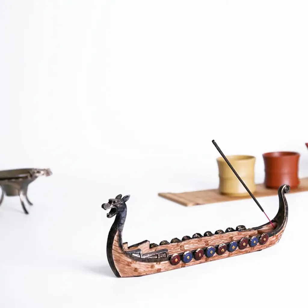 Креативная лодка дракона Ароматизированная доска изделия из смолы украшения для