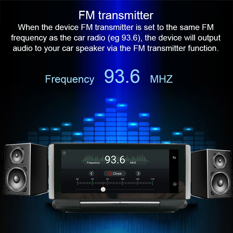 Автомобильный видеорегистратор Anfilite 6 86 дюйма 4G ADAS Android DDR 1 ГБ 16 Wi Fi Full hd 1080P gps
