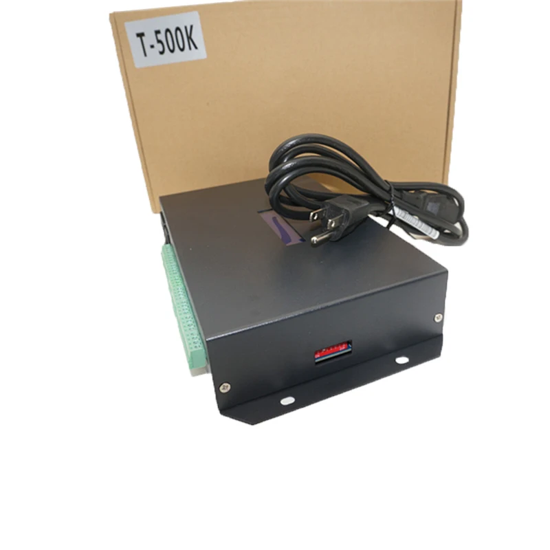 Светодиодный контроллер T500K компьютерный онлайн TTL сигнал RGB Полноцветный WS2801 WS2811
