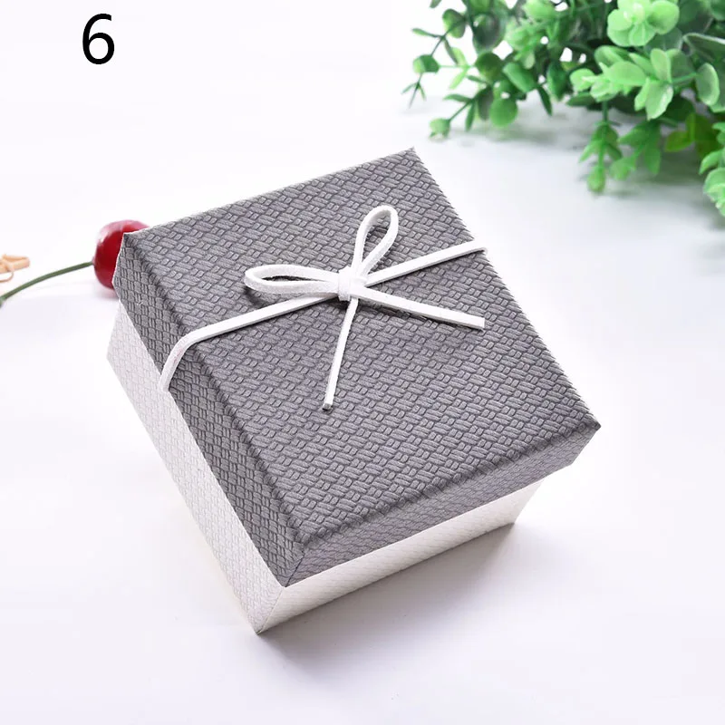 Подарочные часы браслет коробка упаковка ювелирных изделий прочный бант Чехол