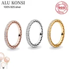 Женское кольцо из серебра 2021 пробы, с кристаллом