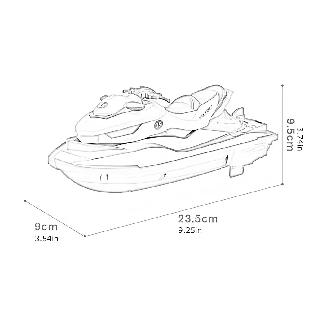 OCDAY 2 4G 4CH Mini RC высокоскоростной Дрифт-мотоцикл модель светильник кой детский