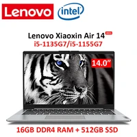lenovo air 14 laptop 2021 i5 1155g7 ddr4 16gb ram 512gb ssd 14 inch fhd ips screen notebook ordinateurs portable laptops
