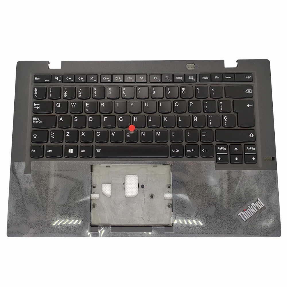 

OVY SP backlight Keyboard for Lenovo Carbon X1 Gen 3 3nd 2015 ES Spanish black notebook Keyboards gray Palmrest Case SM20G18615