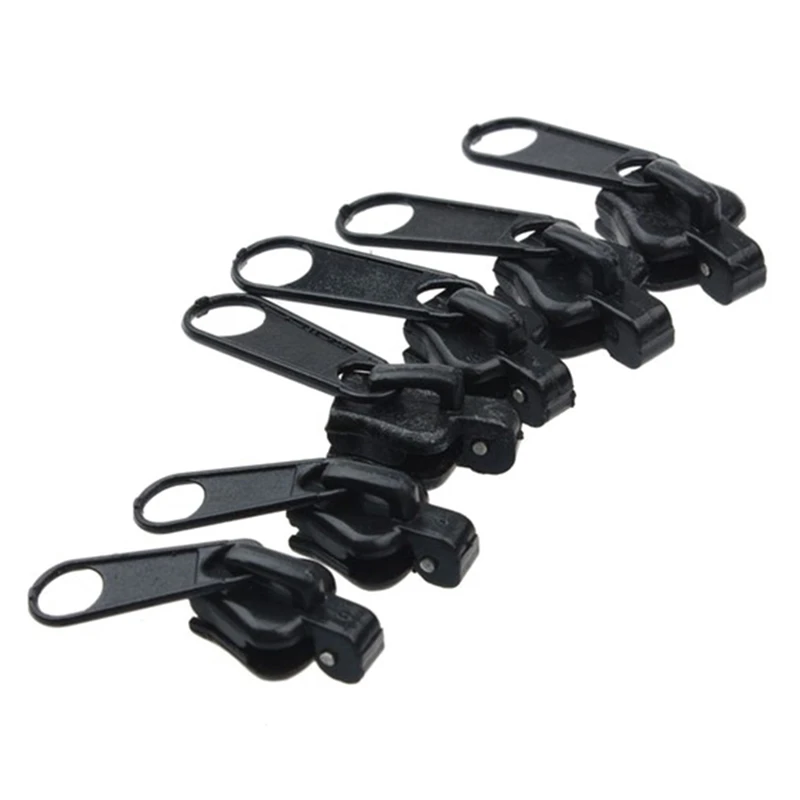 

6Pcs Universal Instant Repair Zipper Repair Kits Replace Zipper Sliding Teeth Rescue New Design Zipper Sewing Zipper Head