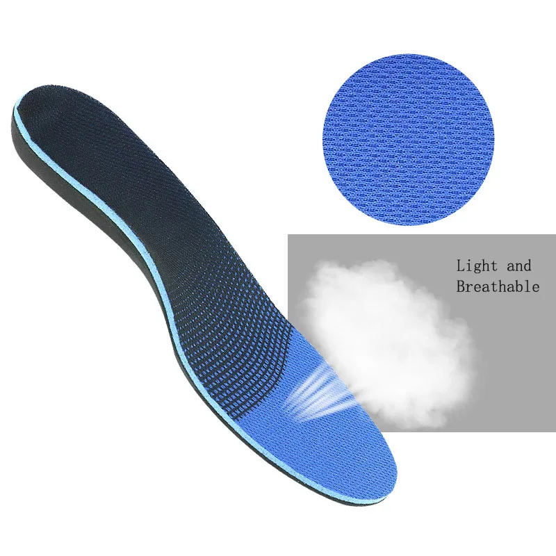 Men's Shoe Accessories Flatfeet Arch Support Insoles Orthopedic For Women X/O-Leg Valgus Foot Massage Height Increase Non Slip