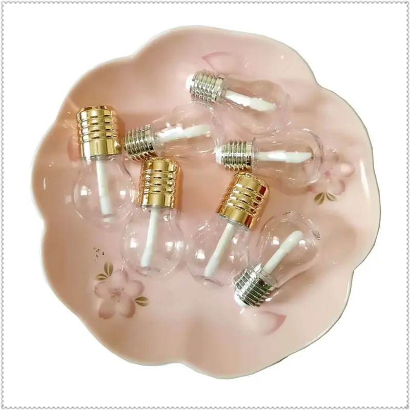 5 шт. светильник в форме лампы пустые пластиковые бутылки прозрачные блеск для