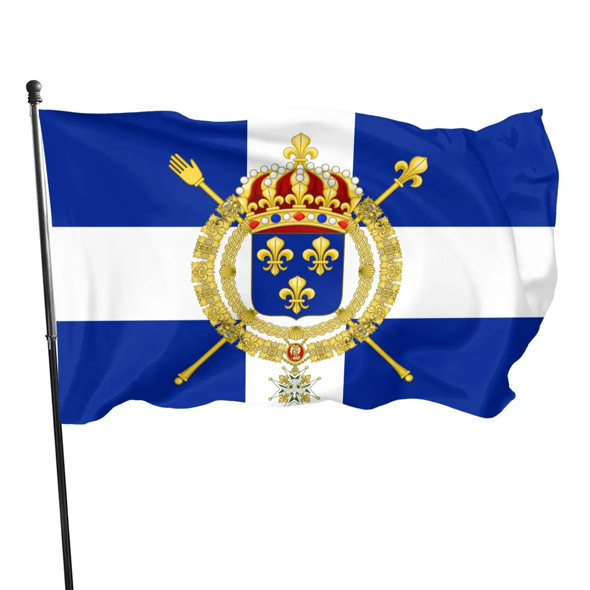 

Торговец знамя Новой Франции военно-морской флаг the_Kingdom Франции гражданского флаг Ensign 3x5 футов 90x150 см