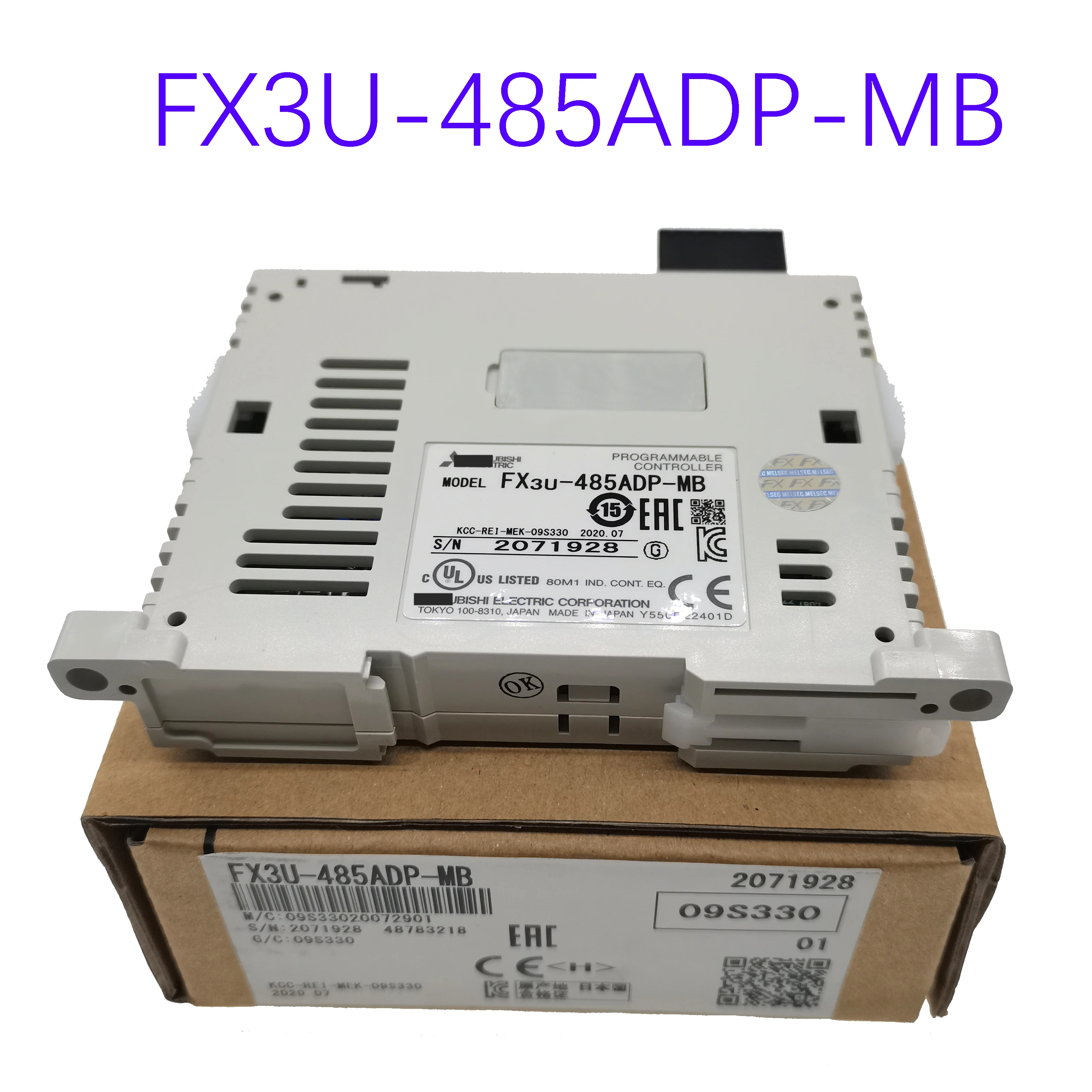 Фирменная новинка оригинальный FX3U 485ADP MB 232ADP PLC Связь модуль расширения