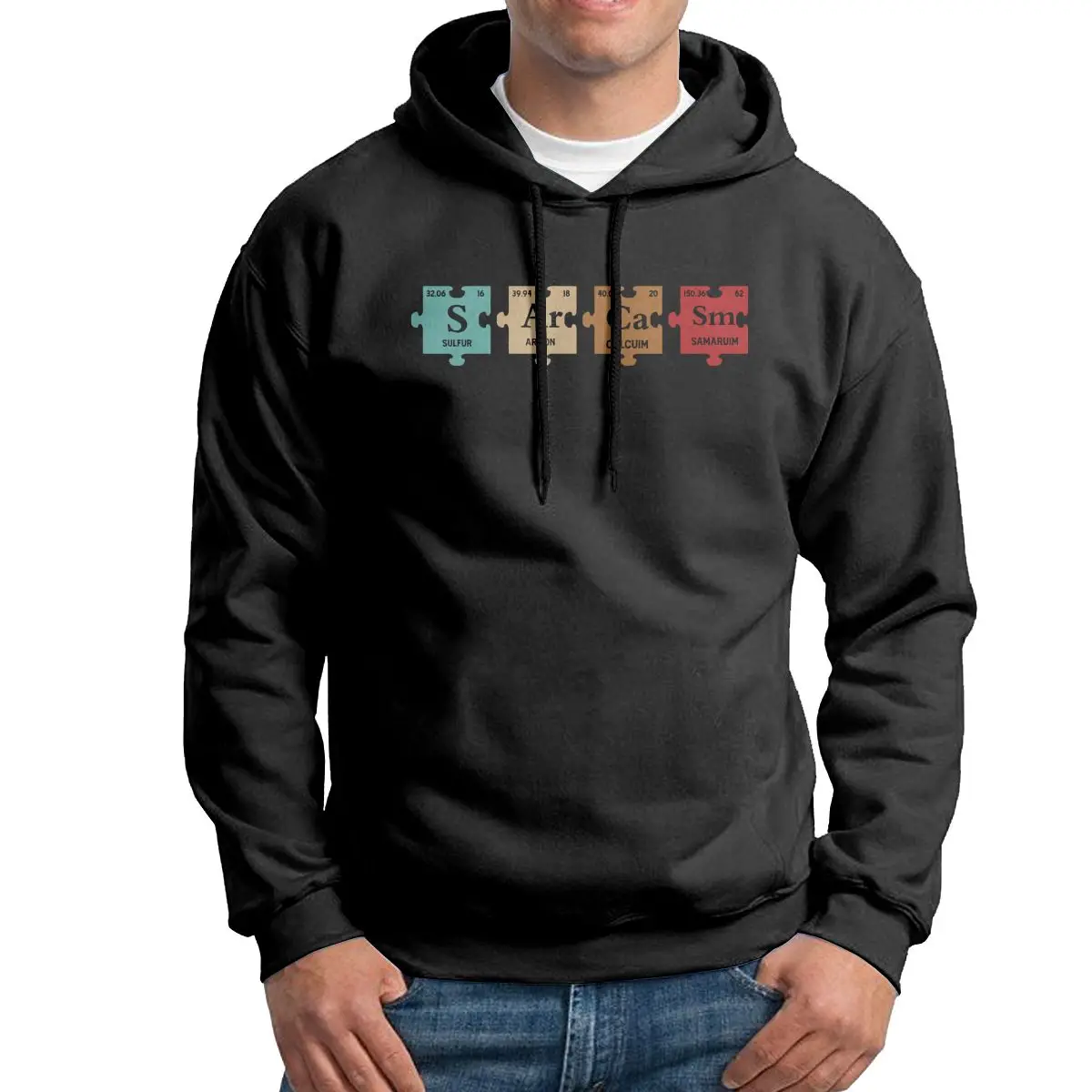 

Retro Primary Elements Of Humor Hoodies Man Casual Hoodie Shirt 100% Cotton Fall Hooded Sweatshirts