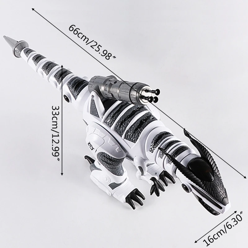 

G2AD RC Robot Dinosaur Intelligent Interactive Smart Toy Remote Control Tyrannosaurus