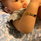 AurolaCo модный тренд на заказ именной браслет Personaliry на заказ имя ребенка браслет ювелирные изделия подарок на день рождения
