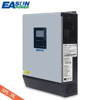 competitive price 2400w solar inverter 3kva 24v 220v pwm off grid charger for home energy